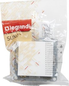 Legrand SUNO - Łącznik krzyżowy - 10 AX - 250 V~ - zaciski śrubowe, Biały - Legrand 721107 himp 4