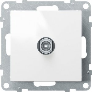 Legrand SUNO - Gniazdo TV - końcowe - 1.5 dB, Biały - Legrand 721164 himp 1