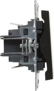 Legrand SUNO - Łacznik jednobiegunowy - 10 AX - 250 V~ - zaciski automatyczne, Czarny - Legrand 721401 himp 3