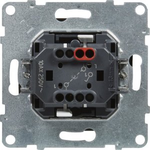 Legrand SUNO - Łacznik jednobiegunowy - 10 AX - 250 V~ - zaciski automatyczne, Czarny - Legrand 721401 himp 5