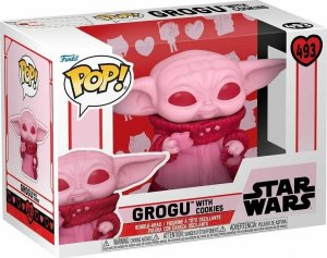 Figurka Funko Pop Funko POP! Star Wars Valentines Grogu with Cookies Figurka Winylowa 493 60124 1