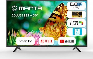 Telewizor Manta TV MANTA 50" 50LUS122T UHD, SmartTV 1