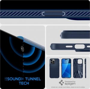 Spigen Spigen Liquid Air iPhone 14 Pro granatowy/navy blue ACS04958 16