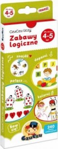 Bright Junior Media CzuCzu Uczy Zabawy logiczne dla dzieci od 4-5 lat 1