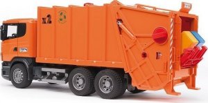 Bruder Bruder 03560 Śmieciarka Scania Duża + 2 kosze 2
