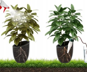 AgdExpert Nawadniacz automatyczny do kwiatów roślin doniczek ceramiczny 8