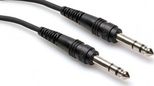 Kabel Hosa Jack 6.3mm  - Jack 6.3mm 0.91m czarny (CSS-103) 1