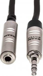 Kabel Hosa Jack 3.5mm - Jack 3.5mm 3m czarny (HXMM-010) 3