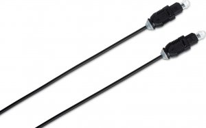 Kabel Hosa Toslink - Toslink 0.6m czarny (OPT-102) 1
