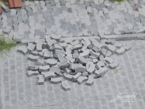 Juweela Juweela: Kostka Brukowa typu W - Jasnoszara (1000 szt) 1