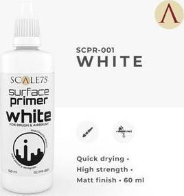 Scale75 Scale 75: Primer Surface White (60 ml) 1