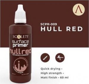 Scale75 Scale 75: Primer Surface Hull Red (60 ml) 1
