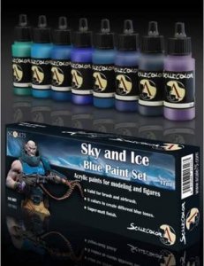 Scale75 Scale 75: Sky and Ice Paint Set 1