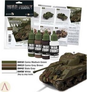 Scale75 Scale 75: British and Commenwealth AFV Paint Set 1