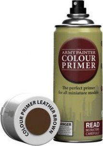 Army Painter Army Painter: Colour Primer - Leather Brown Spray 1