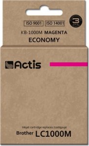 Tusz Actis Tusz ACTIS KB-1000M (zamiennik Brother LC1000M/LC970M Standard 36 ml czerwony) 1