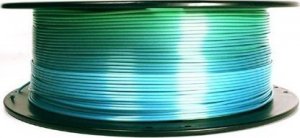 Gembird Filament PLA Silk Rainbow niebieski/zielony 1.75mm 1kg (3DP-PLA-SK-01-BG) 2