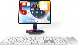 Stojak CubeNest CubeNest 2w1 Magnetyczny stojak na iPada Air i iPada Pro z bezprzewodową ładowarką 4