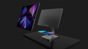 Stojak CubeNest CubeNest 2w1 Magnetyczny stojak na iPada Air i iPada Pro z bezprzewodową ładowarką 9