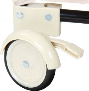 Infantastic Łóżeczko turystyczne z przewijakiem, niebiesko-białe 3