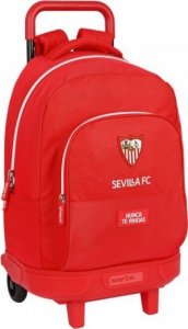 Sevilla FC Torba szkolna z kółkami Sevilla Ftbol Club Czerwony (33 x 45 x 22 cm) 1