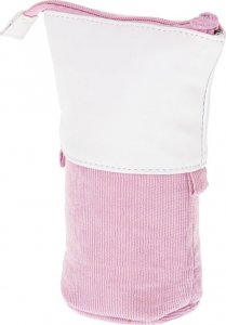 Piórnik Piórnik szkolny saszetka tuba 2w1 różowy 4