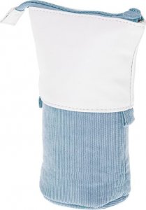 Piórnik Piórnik szkolny saszetka tuba 2w1 niebieski 4