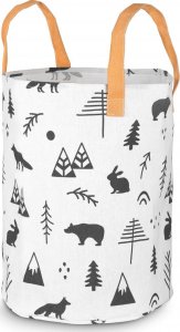 Kosz na zabawki Nukido - biały 3