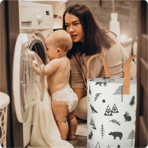 Kosz na zabawki Nukido - biały 7