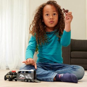 Majorette MAJORETTE Grand Land Rover Zestaw Dżokeja 25cm 2