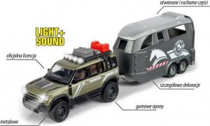 Majorette MAJORETTE Grand Land Rover Zestaw Dżokeja 25cm 5