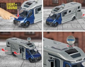 Majorette MAJORETTE Grand Hymer B-Class Kamper 19cm 3