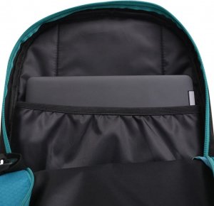 vidaXL Plecak szkolny 40 L, czarny i niebieski 7