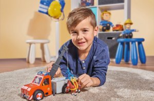 Simba Strażak Sam Wóz strażacki Phoenix z figurką Sama i koniem 6