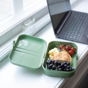 Koziol Lunchbox z separatorem Pascal L Nature Ash Gret 52701 4