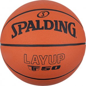 Spalding Piłka koszowa Spalding Layup TF-50 pomarańczowa roz.6 Uniwersalny 1