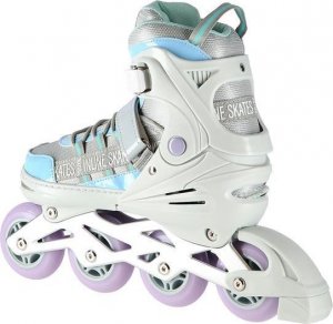 Rolki Nils Extreme NA1186 rekreacyjne regulowane białe r. 39-42 3