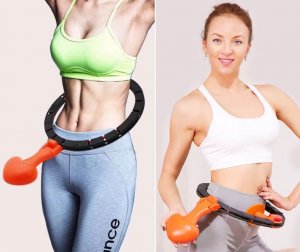 OEM Inteligentne Hula hop odchudzające z obciążnikiem, licznik 6