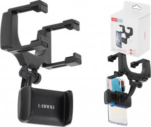 Uchwyt samochodowy 2w1 C60 na szybę do kratki nawiewu 5