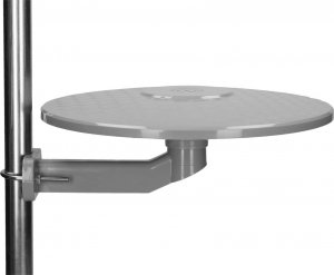 Antena RTV Antena zewnętrzna dookólna do odbioru telewizji naziemnej DVB-T - szara Wiedyska 3