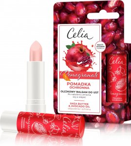 Celia Celia Pomadka ochronna - Olejkowy balsam do ust Pomegranate 1szt 1