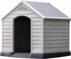 Curver Buda dla psa Dog House szary, 95 x 99 x 99 cm 3