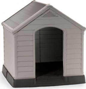 Curver Buda dla psa Dog House szary, 95 x 99 x 99 cm 5