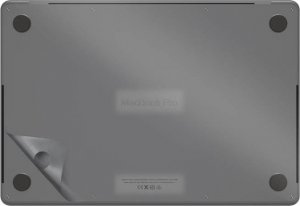 Etui JCPal MacGuard Two-in-One Skin Set (Space Gray, Top skin+Back skin) for  MacBook Pro14"2021.10 2