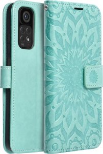 Techonic Kabura Forcell MEZZO Book do XIAOMI Redmi NOTE 11 / 11S mandala zielony 2
