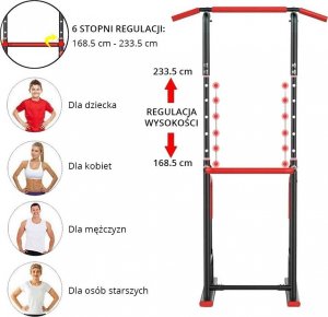 OEM Poręcz stacjonarna drążek do podciągania 4