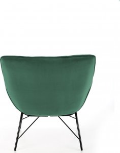 Halmar WNĘTRZARSKIE BELTON fotel wypoczynkowy ciemny zielony (1p=1szt) 8