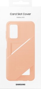 Etui na tablet Samsung Card Slot Cover etui do Samsung Galaxy A23 5G silikonowy pokrowiec portfel na kartę miedziane (EF-OA235TPEGWW) 5