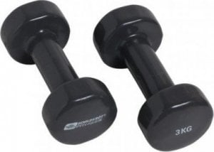 Schildkrot Hantle winylowe SCHILDKRT Vinyl Dumbbells 3,0 kg 1