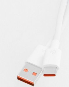 Kabel USB Techonic USB-A - USB-C 1 m Biały (5903396131127) 3